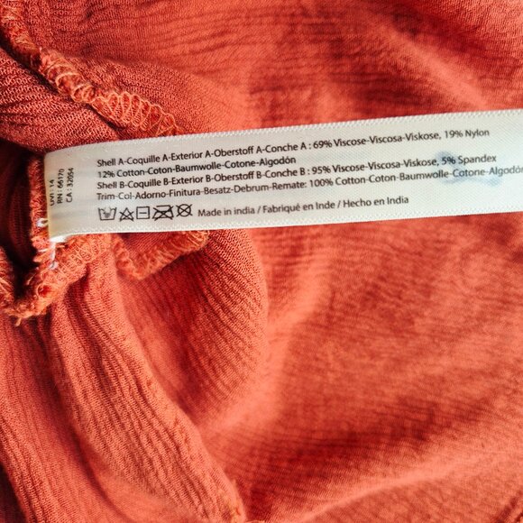 NWT Free People Intimately Adella Cami Top Lace Gauze Smock Winding Roads - Picture 14 of 16